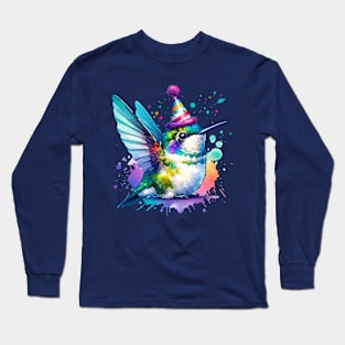 Party Hummingbird Long Sleeve T-Shirt